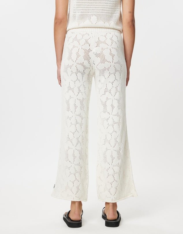 Saint - Knit Pants - AfendsW244402 - White - XS