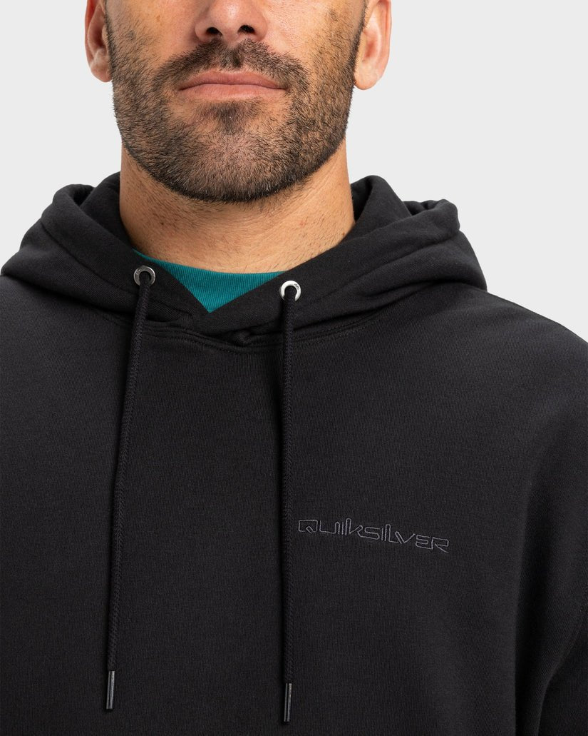 SALT WATER HOODIE - QuiksilverEQYFT05050 - Black - XXXL