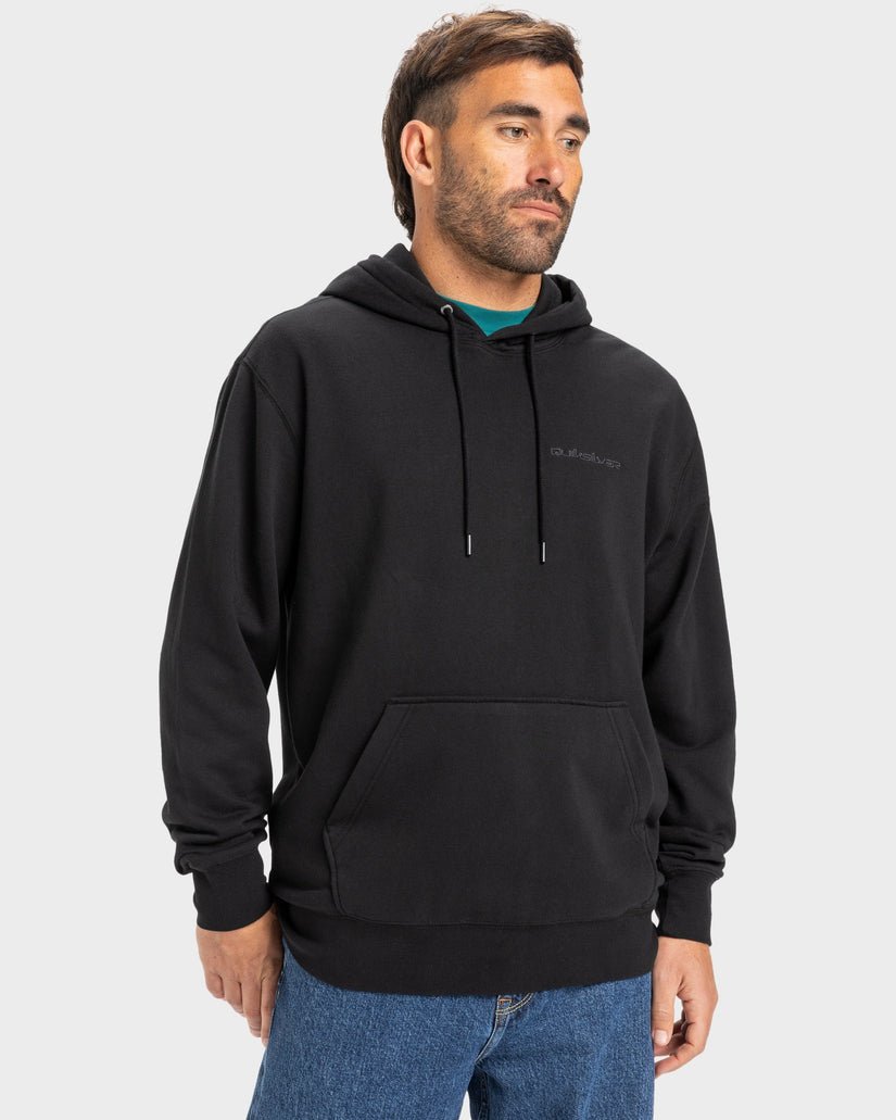 SALT WATER HOODIE - QuiksilverEQYFT05050 - Black - XXXL