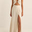 SANTANA CUT OUT MAXI DRESS - Rhythm1024W - DR08 - OAT - 6