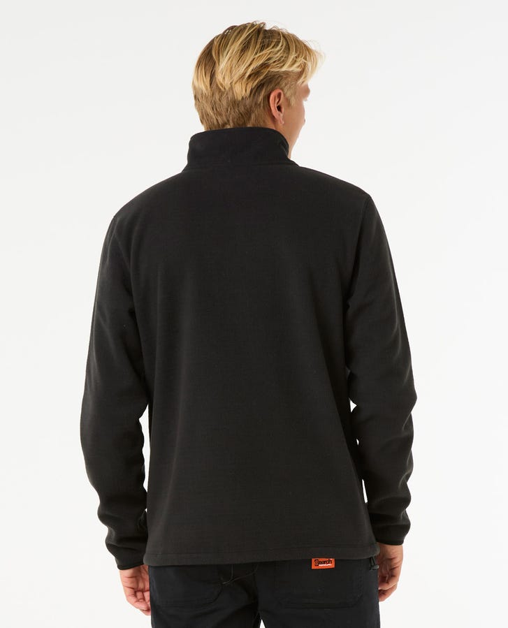 SEARCH POLAR FLEECE CREW - Rip Curl05QMFL - BLACK - S