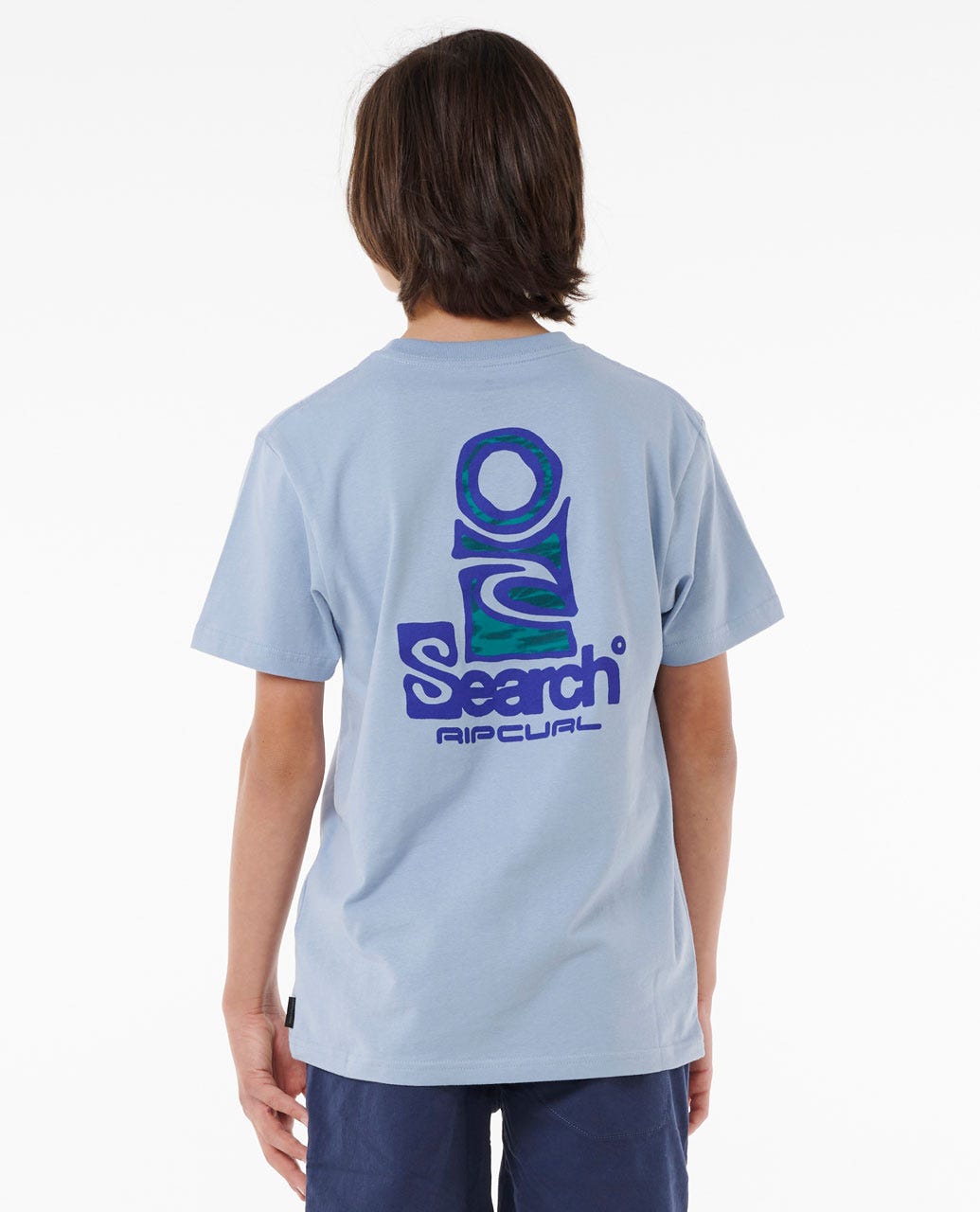 SEARCH STACK TEE - BOY - Rip Curl102BTE - SPRAY BLUE - 8