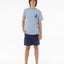 SEARCH STACK TEE - BOY - Rip Curl102BTE - SPRAY BLUE - 8