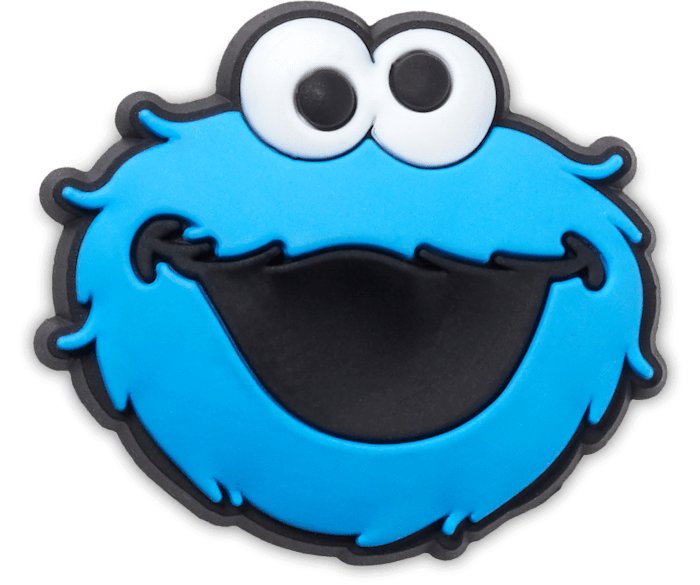 Sesame St Cookie Monster Jibbet -Crocs10012067-