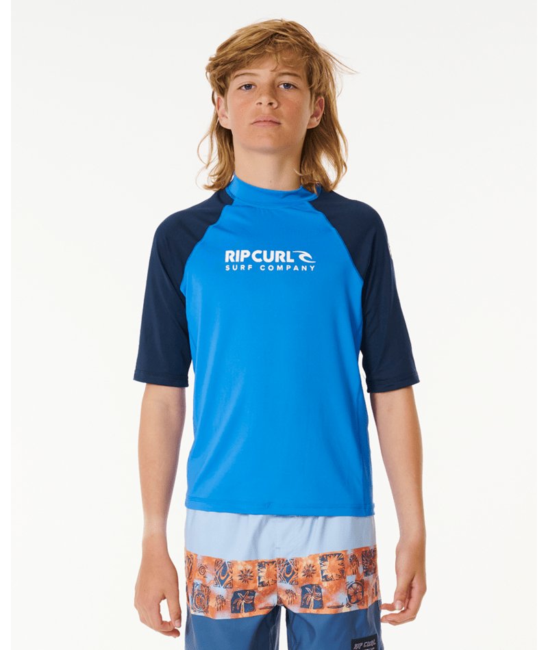 SHOCK UPF S/S - BOY - Rip Curl124BRV - BLUE GUM - 10