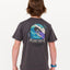 SHRED TIL TEE - BOY - Rip Curl10UBTE - WASHED BLACK - 8