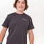 SHRED TIL TEE - BOY - Rip Curl10UBTE - WASHED BLACK - 8