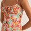 SIERRA FLORAL MINI DRESS - Rhythm1024W - DR06 - ORANGE - 6