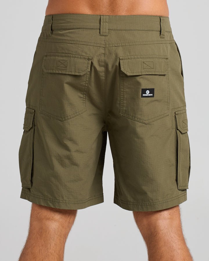 SNAGGED | 20" CARGO SHORT - Mad HueysH424M04008C - OLIVE - 30