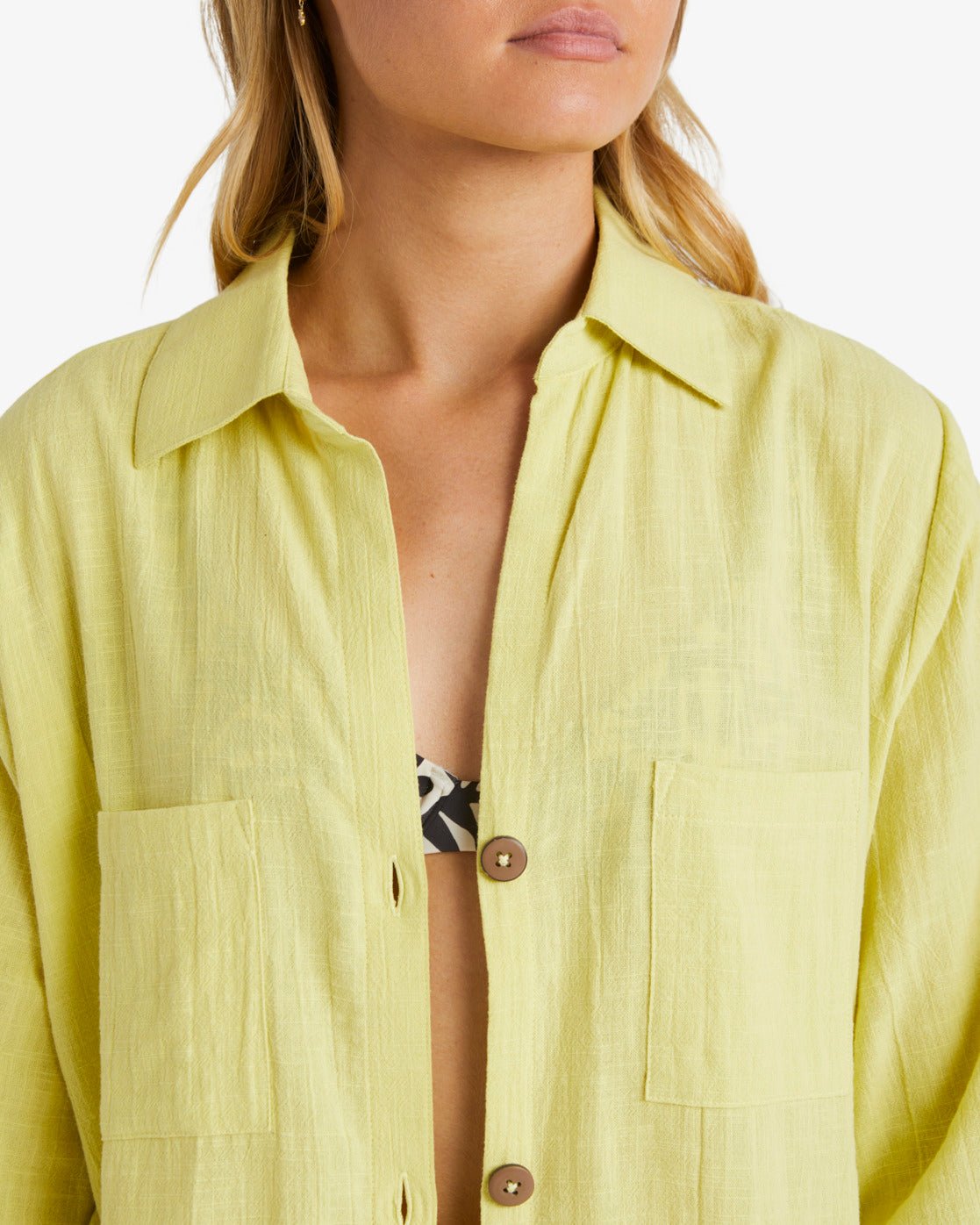 SOFT SWELL BLOUSE - BillabongUBJX600146 - Celery Green - L/12