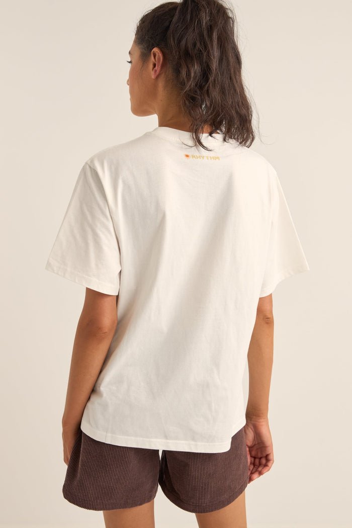 SOLIS OVERSIZED T - SHIRT - Rhythm1024W - PT05 - VINTAGE WHITE - 6