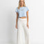 SOUND OF CHANGE VINTAGE CROP CREW TEE - Rhythm0724W - PT01 - SKY - 8