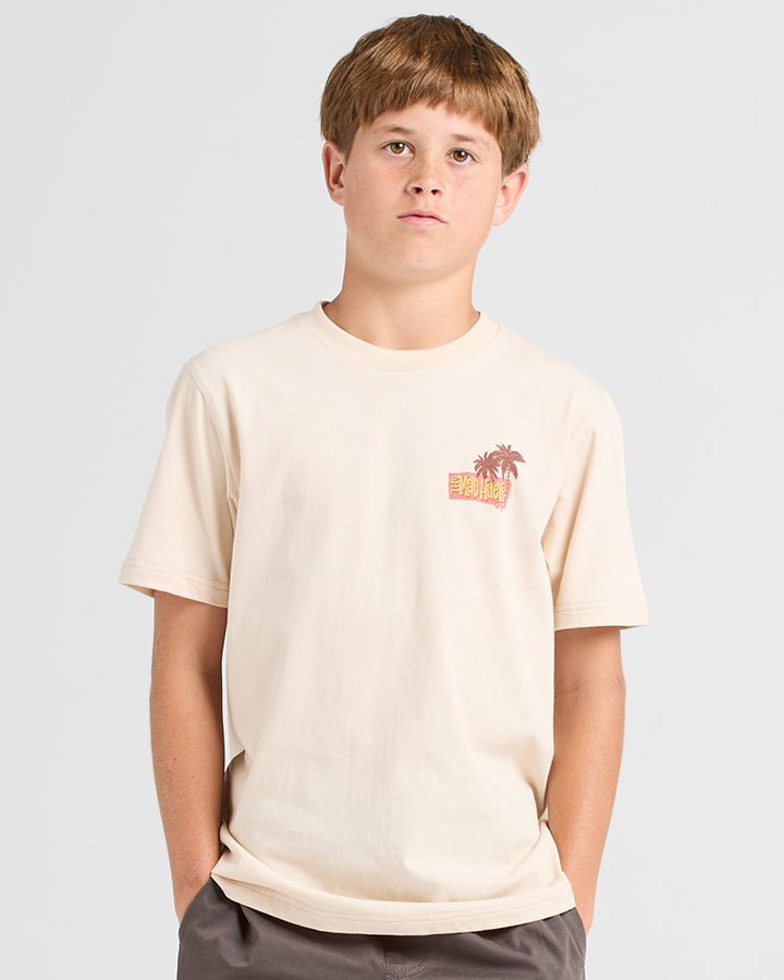 SPICY BOYS | YOUTH SS TEE - Mad HueysH424B01003 - CEMENT - 6