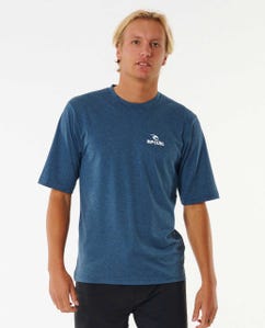 STACK UPF S/S - Rip Curl144MRV - NAVY MARLE - S