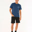 STAPLE TEE - Rip Curl0MKMTE - BLUE STONE - S