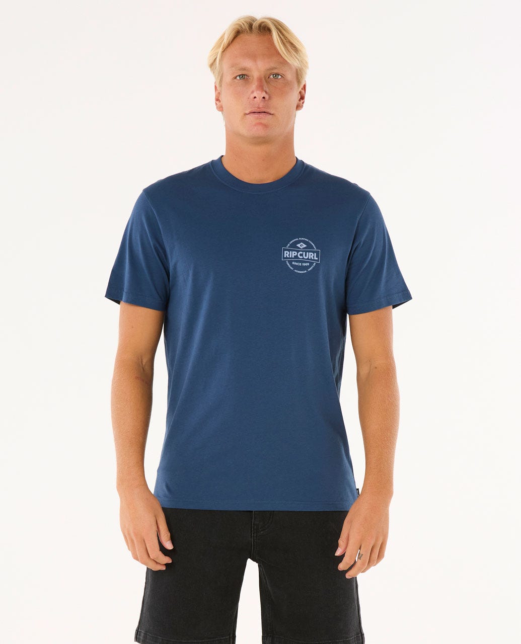 STAPLE TEE - Rip Curl0MKMTE - Washed Navy - S