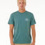 STAPLE TEE - Rip Curl0MKMTE - BLUE STONE - S
