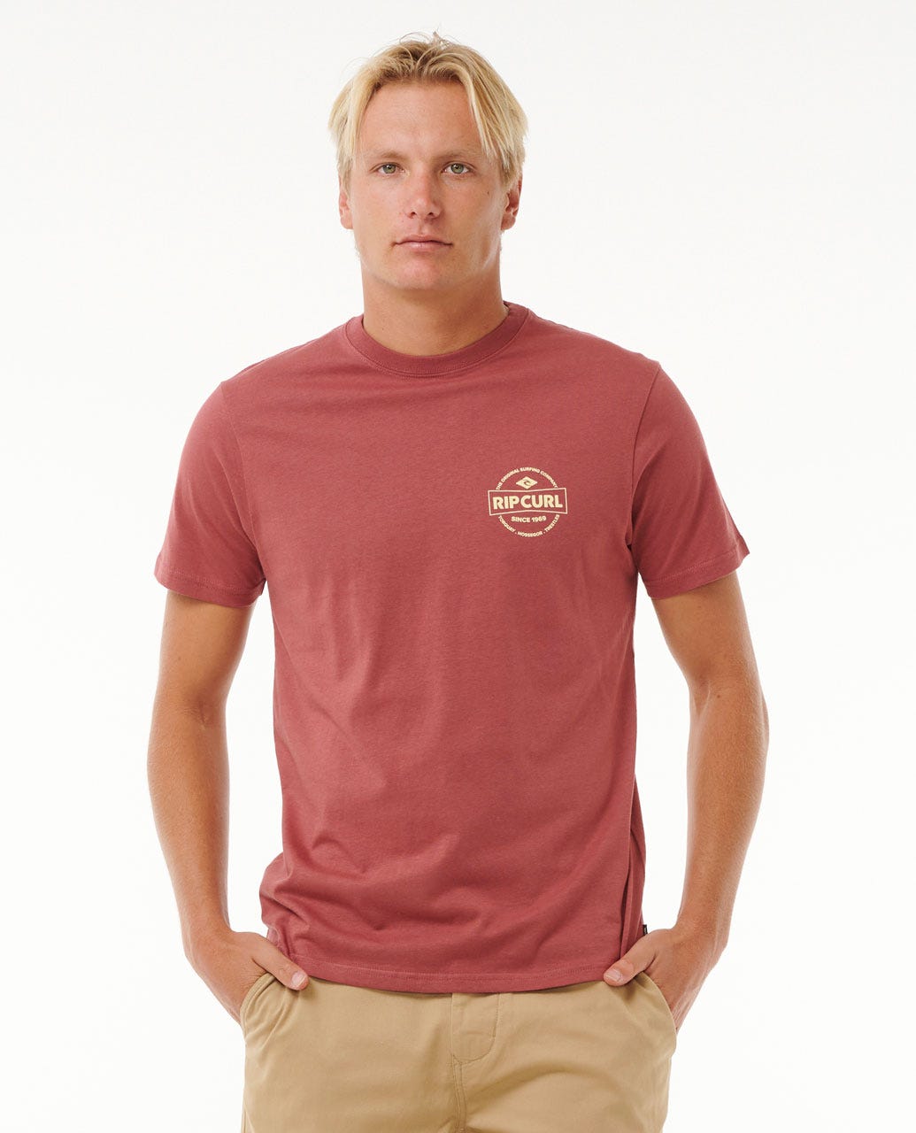 STAPLE TEE - Rip Curl0MKMTE - APPLE BUTTER - S