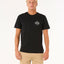 STAPLE TEE - Rip Curl0MKMTE - BLACK - S