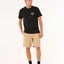 STAPLE TEE - Rip Curl0MKMTE - BLUE STONE - S