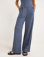 STEVIE WIDE LEG PANT - RhythmCD0125W - PA09 - BLUE - 8