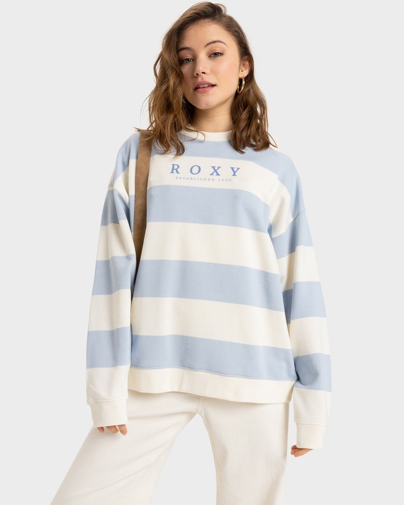 STRICTLY STRIPES OVERSIZED - RoxyERJFT04954 - Skyway Strictly Stri - XS