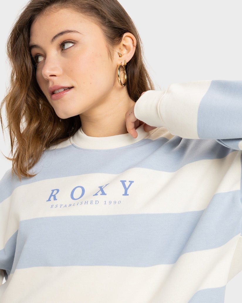 STRICTLY STRIPES OVERSIZED - RoxyERJFT04954 - Parchement Strictly - XS