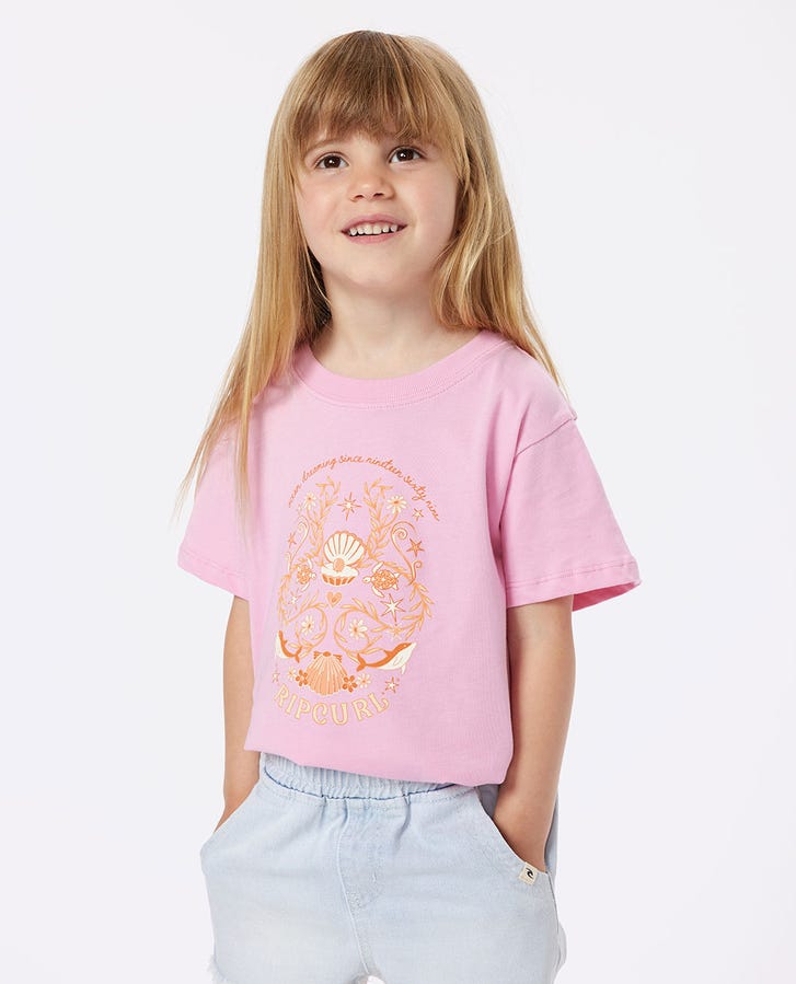 SUNKISSED DREAMS ART TEE - GIRL - Rip Curl01CJTE - BRIGHT PINK - 1 - 2