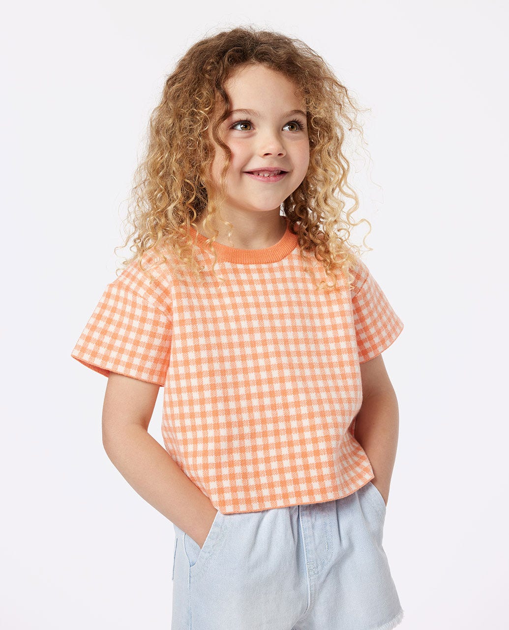 SUNKISSED DREAMS CROP TEE - GIRL - Rip Curl019JTE - ORANGE - 1 - 2