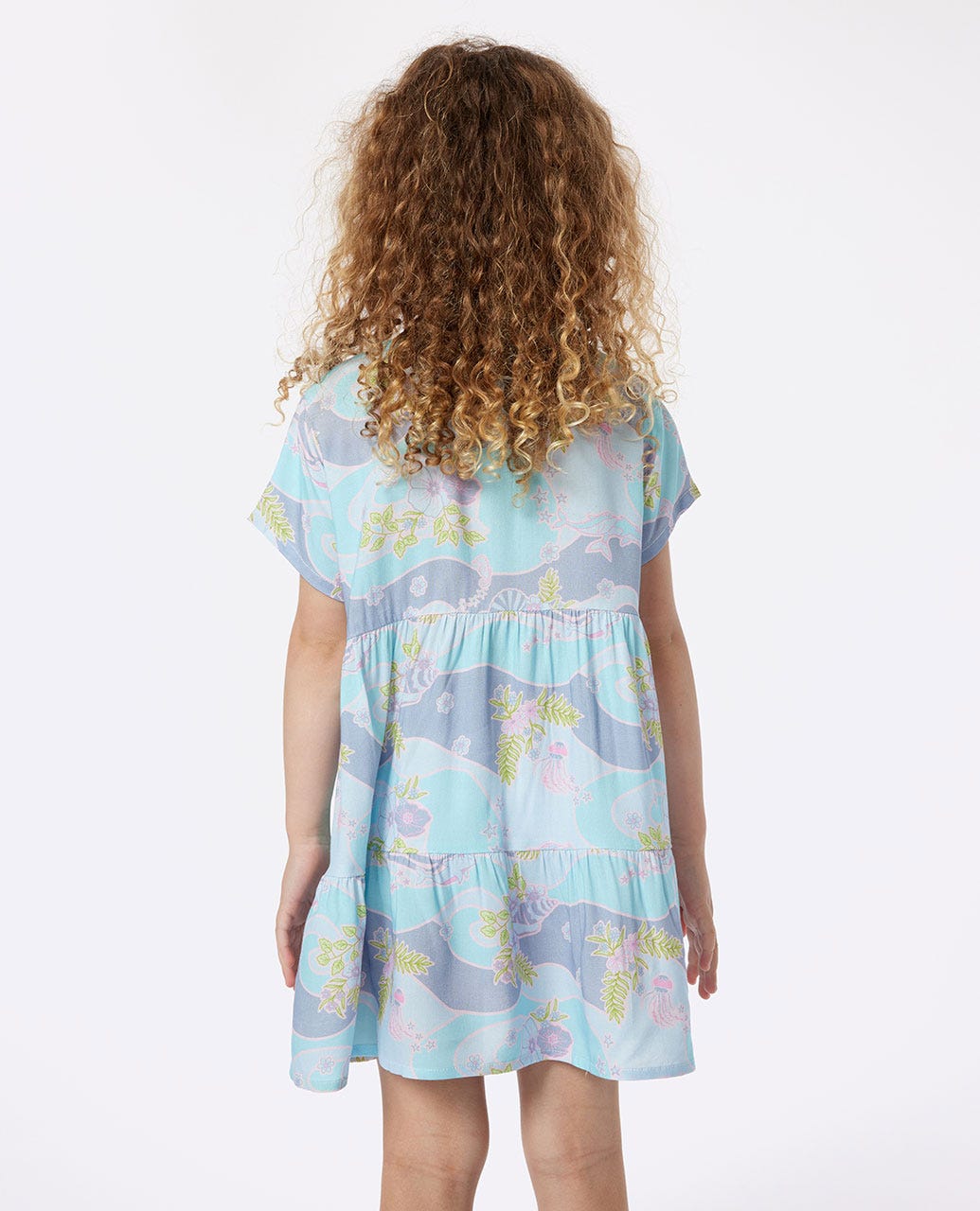 SUNKISSED DREAMS DRESS - GIRL - Rip Curl00JJDR - BRIGHT BLUE - 1 - 2