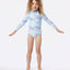 SUNKISSED LS SURFSUIT - GIRL - Rip Curl014JRV - BRIGHT BLUE - 1 - 2