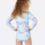 SUNKISSED LS SURFSUIT - GIRL - Rip Curl014JRV - BRIGHT BLUE - 1 - 2