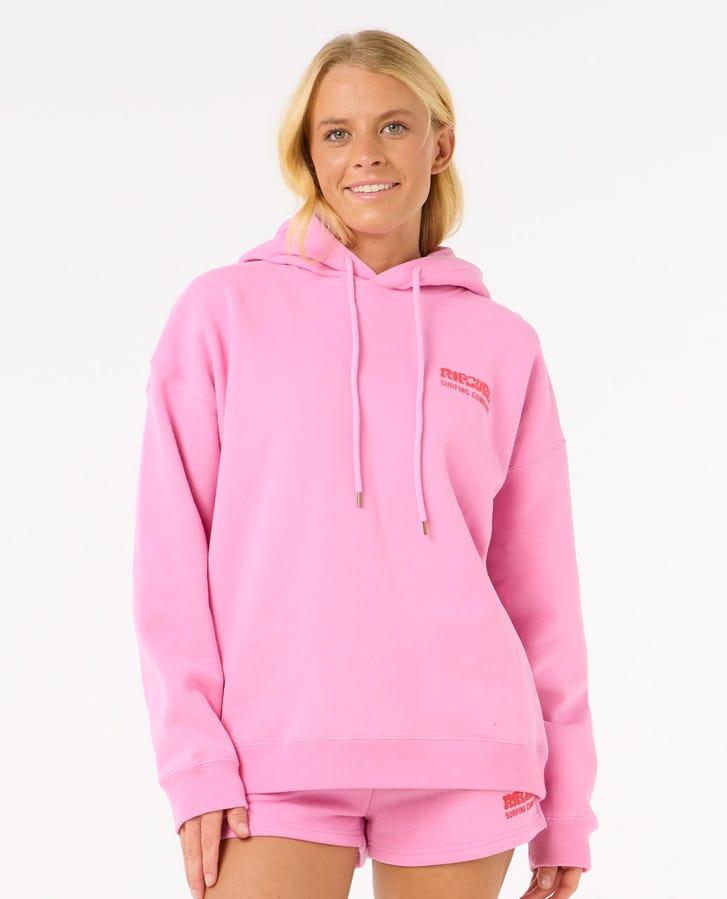 SURF PUFF HERITAGE HOOD - Rip Curl06AWFL - PINK - 2XS