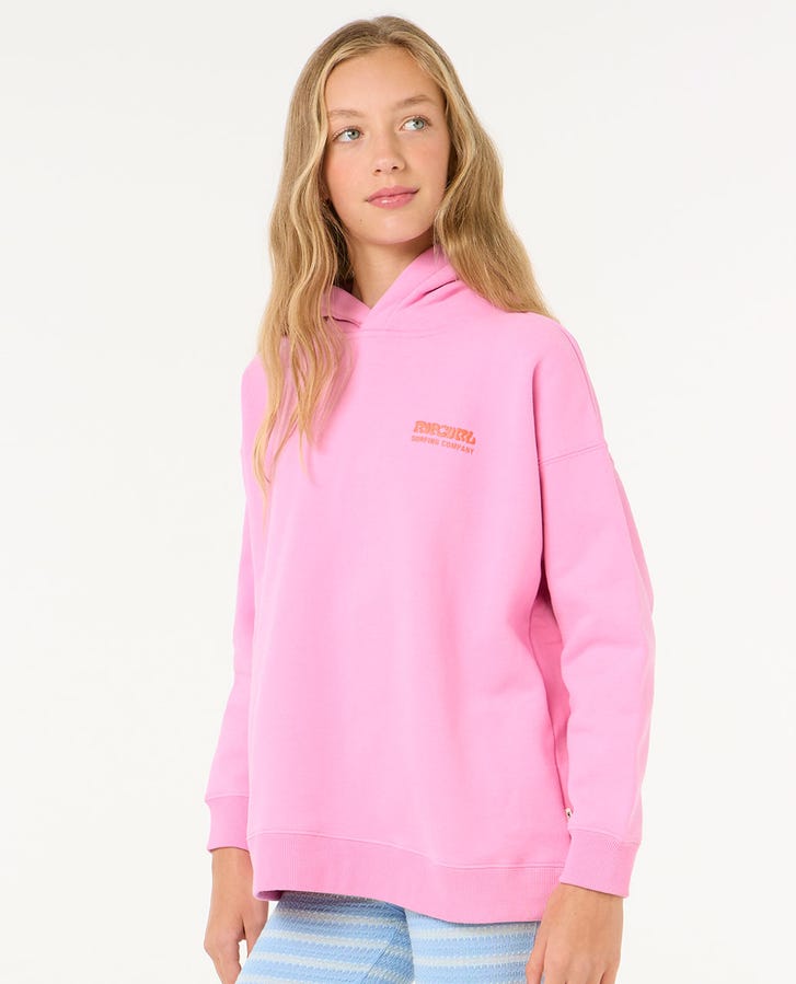 SURF PUFF HOOD - GIRL - Rip Curl021GFL - HOT PINK - 8