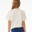 SURF PUFF RELAXED TEE - GIRL - Rip Curl03EGTE - BONE/BRIGHT BLUE - 8