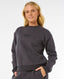 SURF STAPLE RELAXED CREW - Rip Curl07HWFL - WASHED BLACK - XS