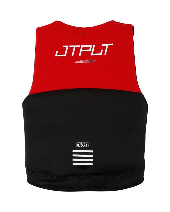 THE CAUSE F/E YOUTH ECO VEST - Jet PilotJA24211C - Red Level 50 - 3 to 4