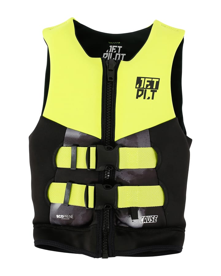 THE CAUSE F/E YOUTH ECO VEST - Jet PilotJA24211C - Yellow Level 50 - 3 to 4