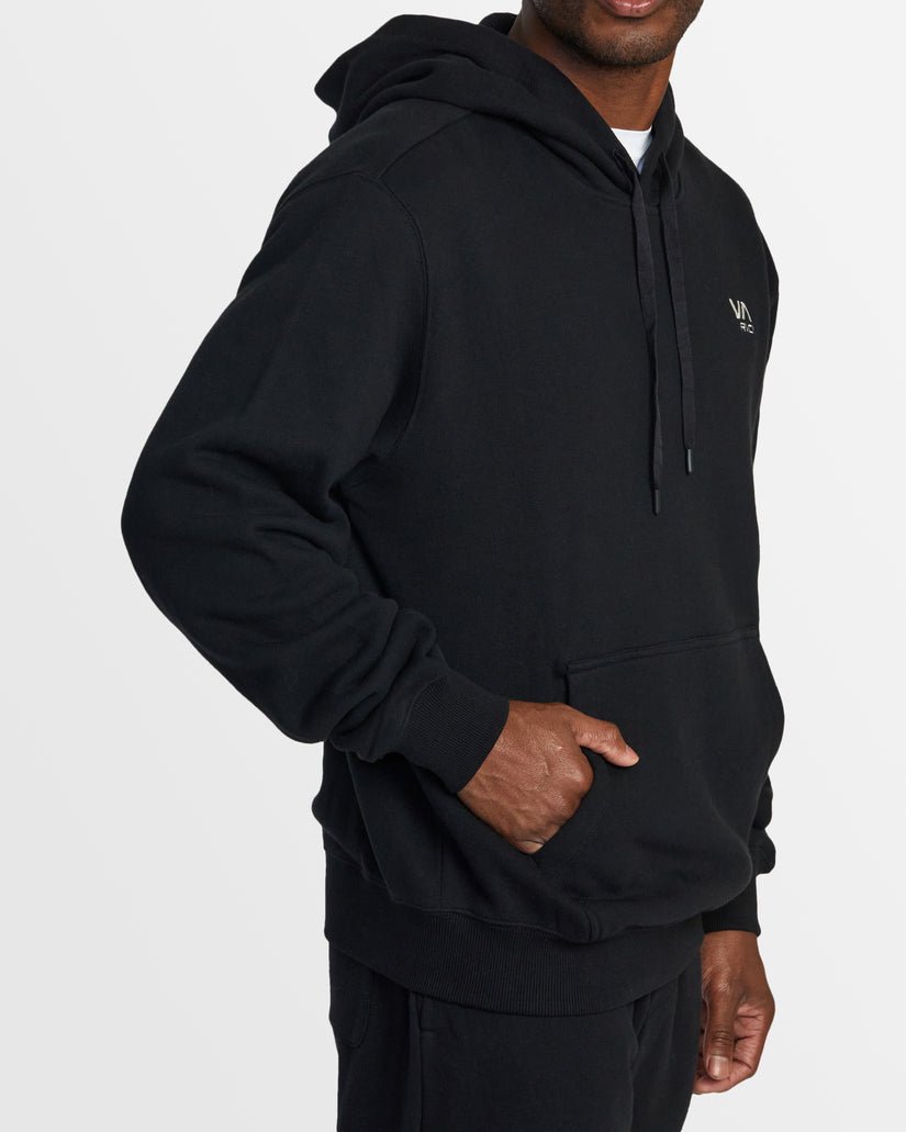 VA ESSENTIAL HOODIE - RVCAAVYFT00328 - Black - S