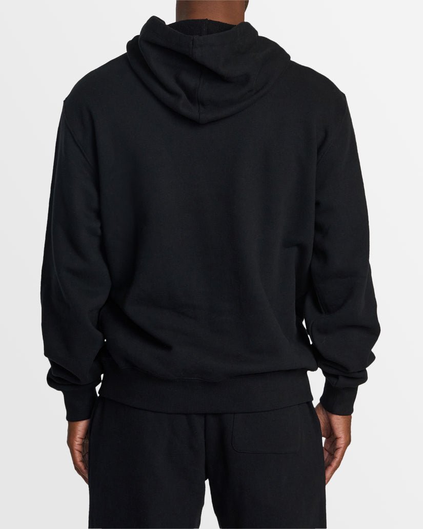 VA ESSENTIAL HOODIE - RVCAAVYFT00328 - Black - S