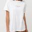 WOMENS CLASSIC BRAND TEE - RhythmCL22W - PT01 - WHITE - 8