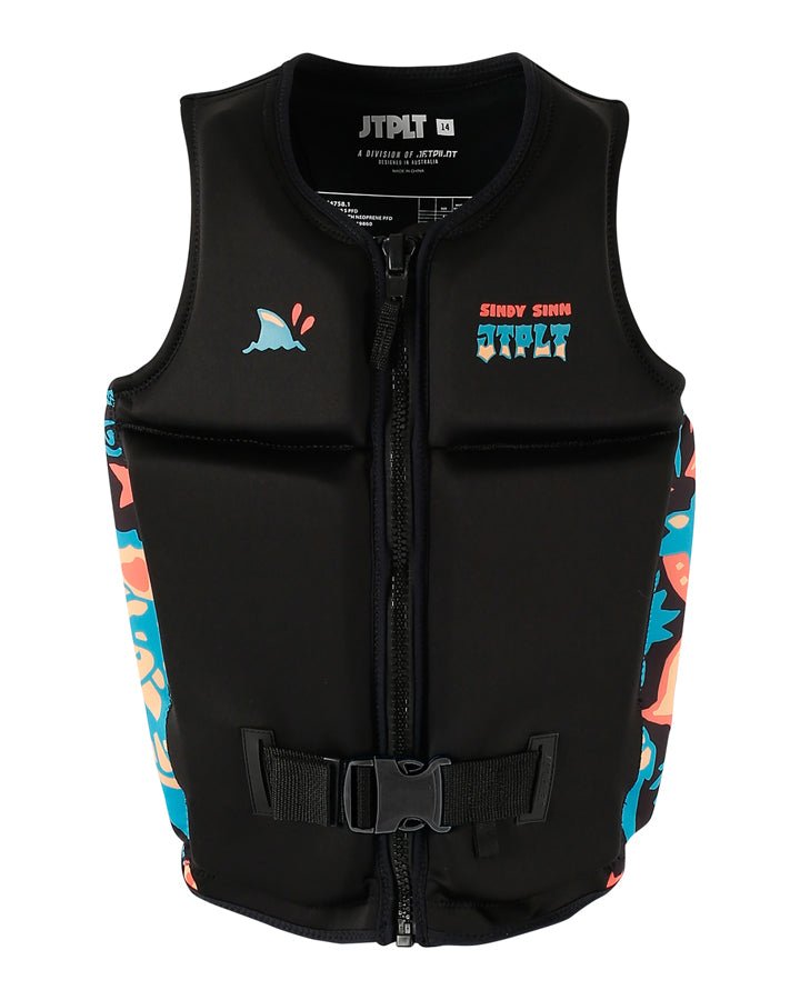 X1 BOYS YOUTH ECO VEST - Jet PilotJA24294 - Black/Multi - 8