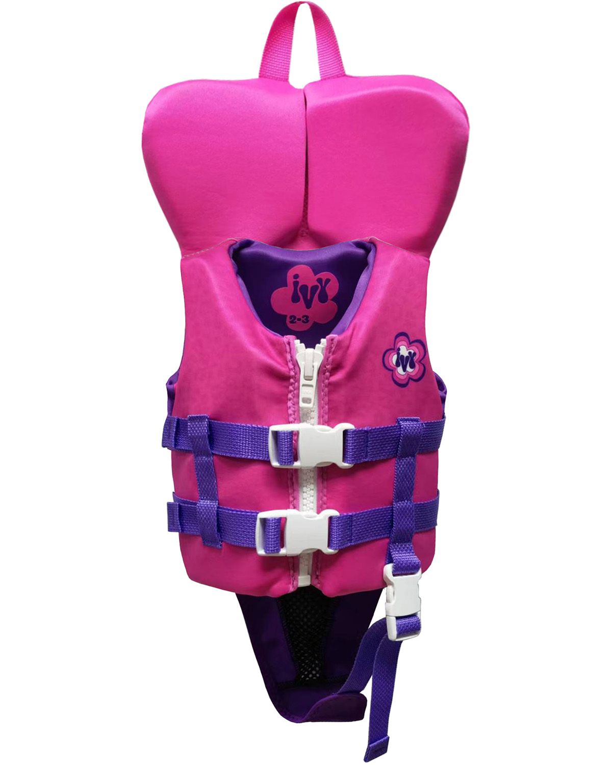 2023 IVY Junior Girls Vest with Collar -Ivy231700-Pink Leopard-2to3