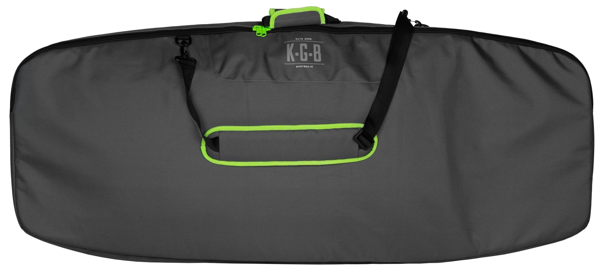 2023 KGB Union Kneeboard Bag -KGB226600-Charcoal / Lime-OSFA