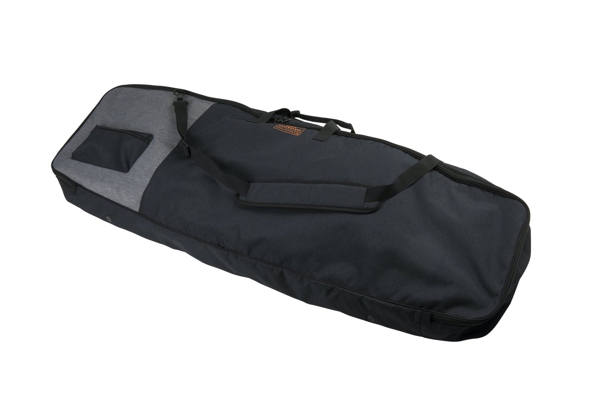 2023 Ronix Collateral Non Padded Board Case Heather Charcoal/Orange Up to 153 -Ronix205123-Heather Charcoal/Orange-Up to 153