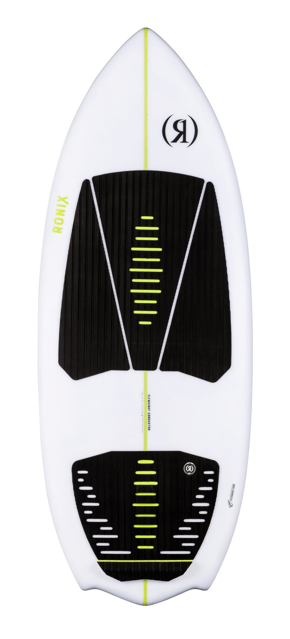 2023 Ronix Flyweight Conductor -Ronix232360-Glacier White / Lime Green-4 3