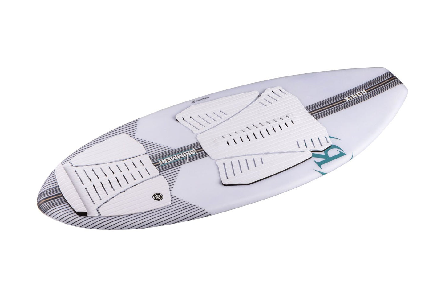 2023 Ronix Flyweight Pro Skimmer -Ronix232310-Glacier White / Carbon / Aqua-4 6
