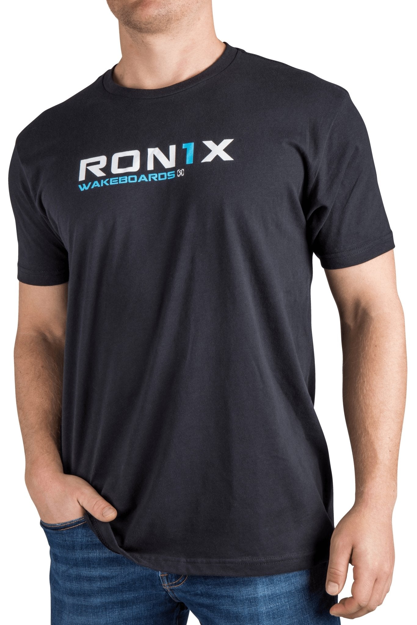 2023 Ronix One Tee -Ronix238010-1260 Black-Small