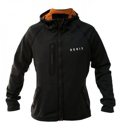 2023 Ronix Wet / Dry Neo Jacket -Ronix238070-Black / Orange-Small