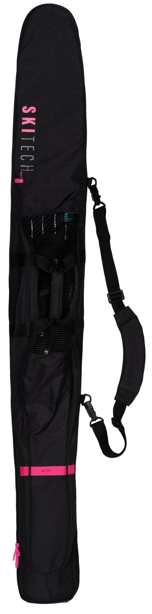 2023 Skitech Multi Fit Padded Slalom Bag -SKITECH227100-Black / Pink-63to67